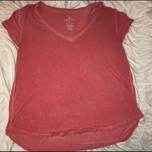 Short sleeve pink tee